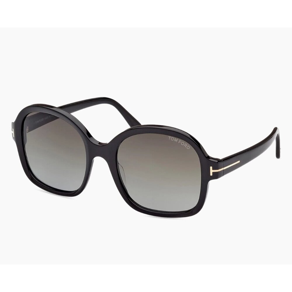 TOM FORD Hanley 57MM Butterfly black Sunglasses NEW